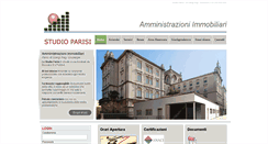 Desktop Screenshot of amministrazioniparisi.it